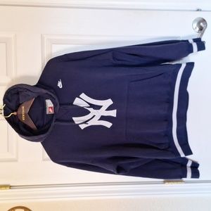 Vintage Nike Yankees Cooperstown Collection Navy Hoodie Unisex M
